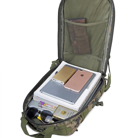 Mochila Táctica Camuflada de Gran Capacidad Impermeable para Montaña y Deportes - Image 16