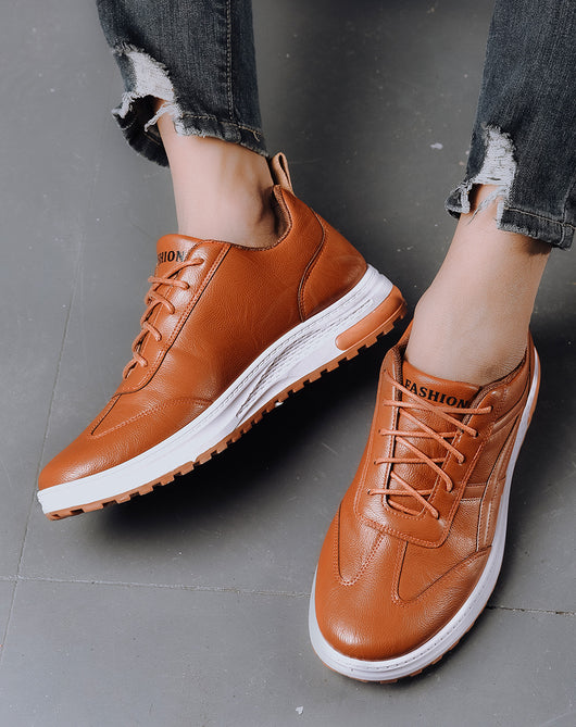 Zapatos Casuales de Cuero Negro para Hombre - Image 9