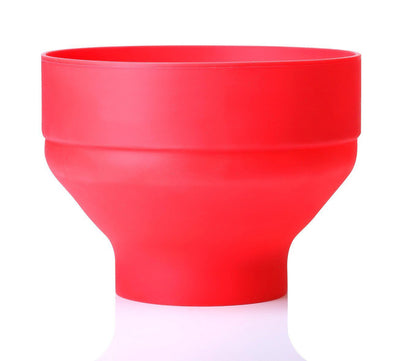 Recipiente Plegable de Silicona para Palomitas de Maíz Microondas con Tapa - Image 4