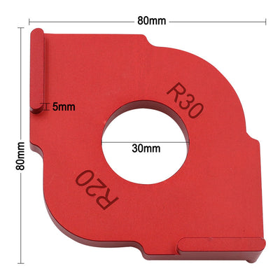 Localizador Rápido de Esquinas Semicirculares para Carpintería - Image 2