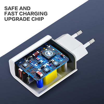 Cargador Rápido 18W Dual Puerto USB-C PD para iPhone 12 y Dispositivos - Image 13