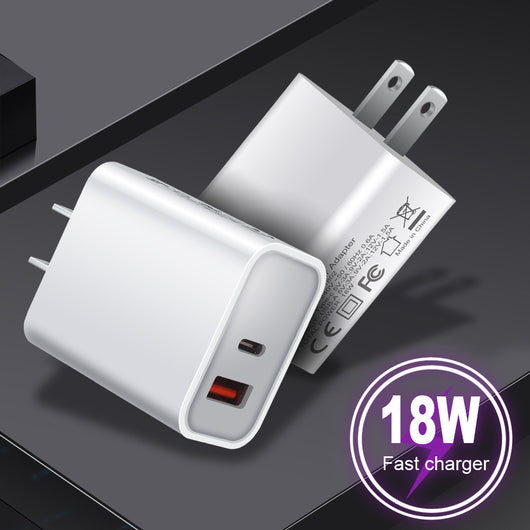 Cargador Rápido 18W Dual Puerto USB-C PD para iPhone 12 y Dispositivos - Image 15
