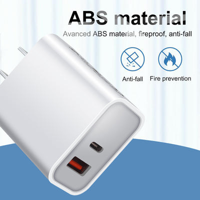 Cargador Rápido 18W Dual Puerto USB-C PD para iPhone 12 y Dispositivos - Image 14