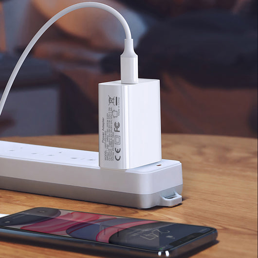 Cargador Rápido 18W Dual Puerto USB-C PD para iPhone 12 y Dispositivos - Image 17
