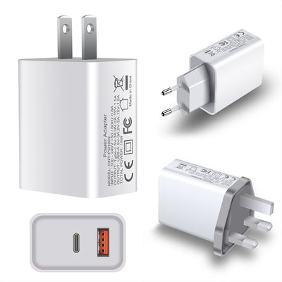 Cargador Rápido 18W Dual Puerto USB-C PD para iPhone 12 y Dispositivos - Image 5