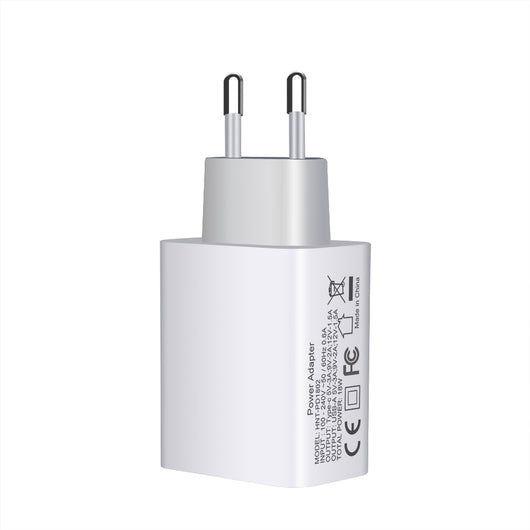Cargador Rápido 18W Dual Puerto USB-C PD para iPhone 12 y Dispositivos - Image 3