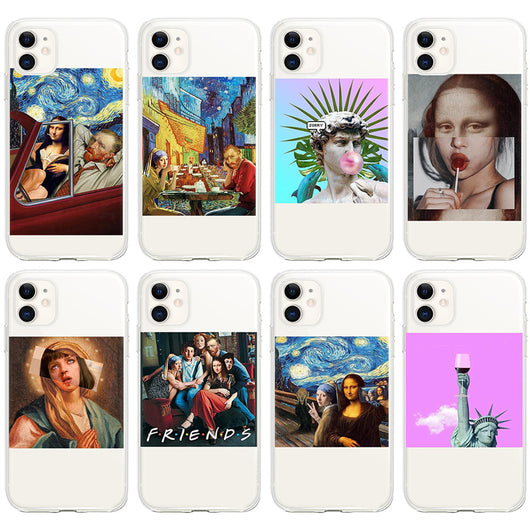 Funda iPhone 12 Van Gogh - Diseño Artístico Óleo para Apple - Image 25