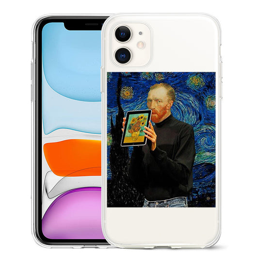 Funda iPhone 12 Van Gogh - Diseño Artístico Óleo para Apple - Image 30
