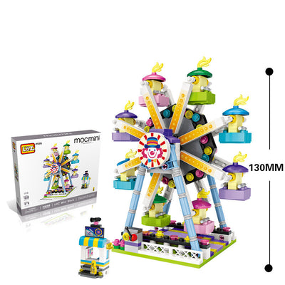 Bloques de Construcción Mini Rueda de la Fortuna - Juguete Educativo DIY - Image 12