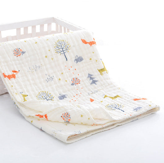 Toalla de Baño para Bebé de Algodón Puro 6 Capas - Súper Suave y Absorbente - Image 3