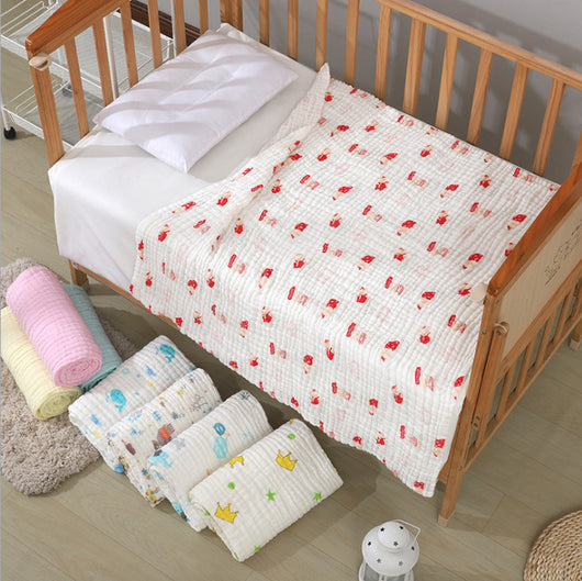 Toalla de Baño para Bebé de Algodón Puro 6 Capas - Súper Suave y Absorbente - Image 9