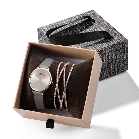 Estuche de Cristal para Reloj y Pulsera - Set Elegante de Joyería - Image 4