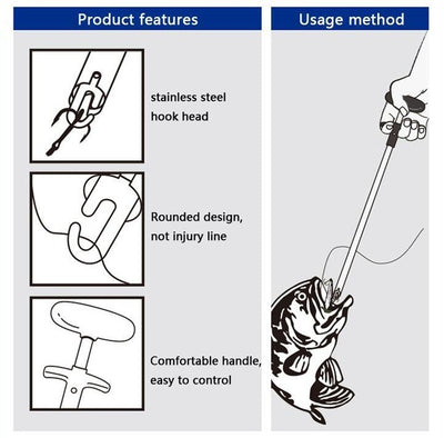 Extractor de Anzuelos Portátil Tipo T - Herramienta de Pesca Profesional - Image 10