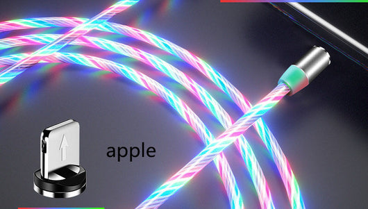 Cable de Carga Magnético LED Multiconector - Compatible con iPhone, Samsung y USB Type-C - Image 12