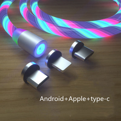 Cable de Carga Magnético LED Multiconector - Compatible con iPhone, Samsung y USB Type-C - Image 14