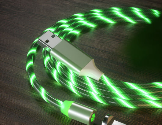 Cable de Carga Magnético LED Multiconector - Compatible con iPhone, Samsung y USB Type-C - Image 6