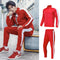 Conjunto Deportivo de Terciopelo con Chamarra Larga - Sudadera de Entrenamiento Matutino
