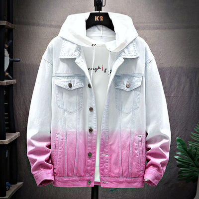 Chaqueta Polar Degradada para Parejas - Abrigo Grueso y Cálido - Image 10