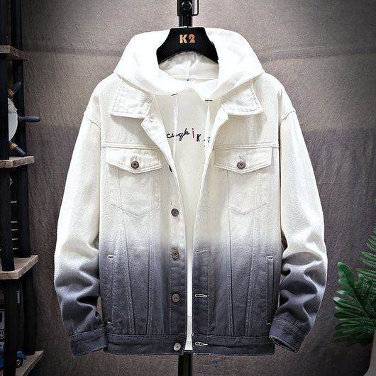 Chaqueta Polar Degradada para Parejas - Abrigo Grueso y Cálido - Image 2