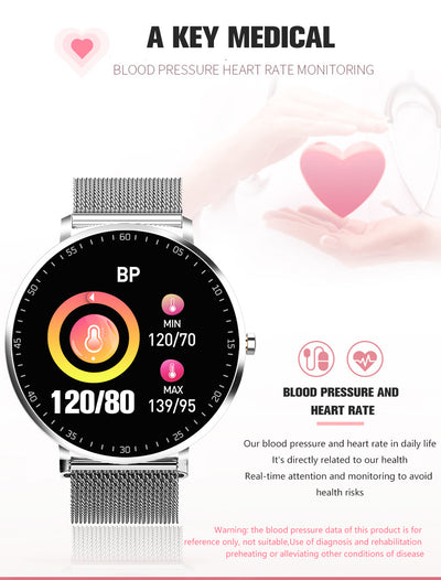 Pulsera Inteligente Full Touch - Monitor de Actividad Física y Salud - Image 14