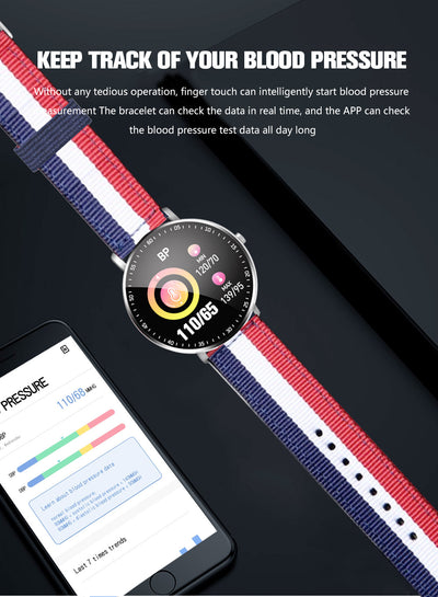 Pulsera Inteligente Full Touch - Monitor de Actividad Física y Salud - Image 26