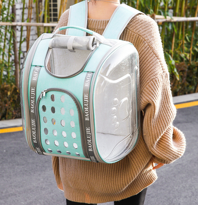Mochila Transportadora para Mascotas Cápsula Espacial Transparente - Image 17