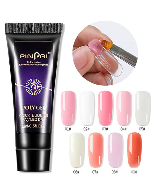 Kit Completo de Adhesivo Fotopolimerizable para Extensiones de Uñas con Moldes y Refuerzo - Image 25