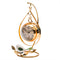Reloj de Escritorio Dorado Minimalista Moderno con Alarma
