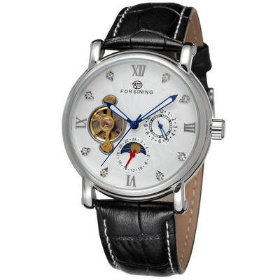 Reloj Automático Mecánico de Cuero Impermeable para Hombre - Image 7