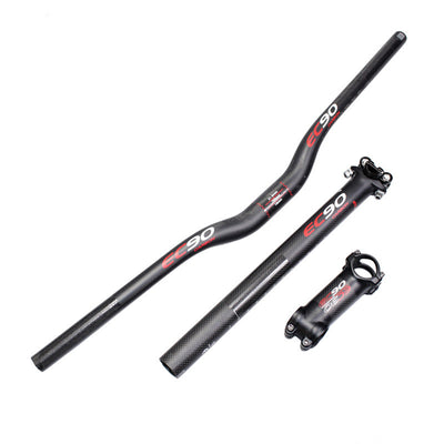 Bicicleta de Montaña Fibra de Carbono Manillar Recto