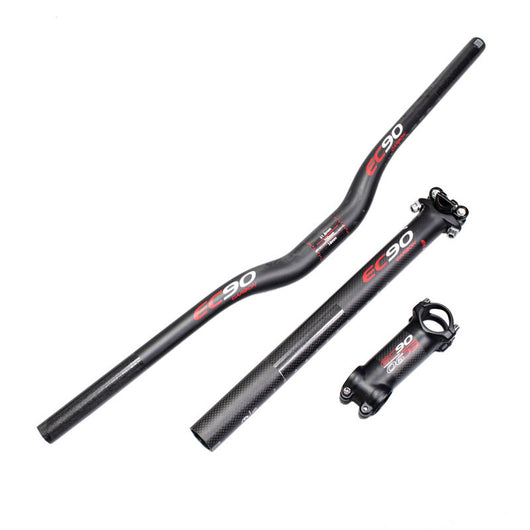 Bicicleta de Montaña Fibra de Carbono Manillar Recto