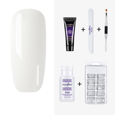 Kit Completo de Adhesivo Fotopolimerizable para Extensiones de Uñas con Moldes y Refuerzo - Image 10