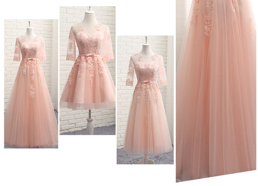 Vestido de Fiesta Midi Elegante para Damas de Honor y Eventos Primavera-Otoño - Image 10