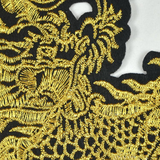 Parches Bordados Dragón Dorado de Buena Fortuna para Personalizar Prendas - Image 7