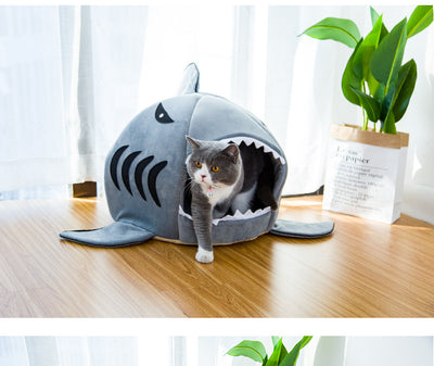 Cama Tiburón Multifuncional para Perros Pequeños y Gatos - Image 13