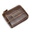 Billetera de Cuero Captain Niu Horizontal - Cartera Multifunción con Compartimentos para Tarjetas y Documentos