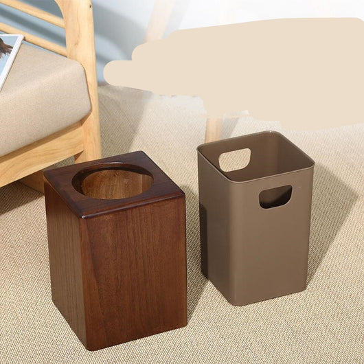 Cubo de Almacenamiento en Madera para Baño - Image 9