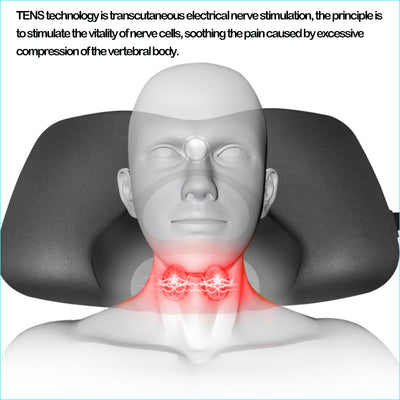 Dispositivo de Tracción Cervical y Masajeador Multizona para Cuello, Espalda y Cintura - Image 13