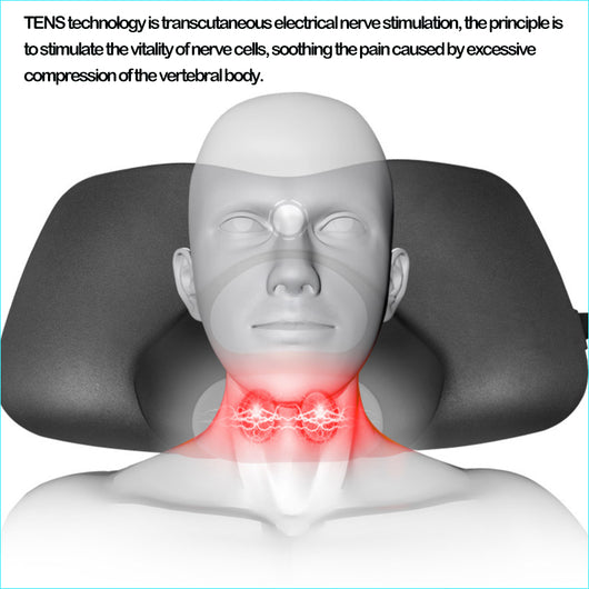 Dispositivo de Tracción Cervical y Masajeador Multizona para Cuello, Espalda y Cintura - Image 13
