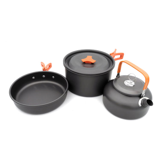 Juego de Utensilios de Cocina para Campamento y Picnic Antiadherente con Accesorios Plegables - Image 6