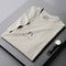 Camiseta Casual Hombre Manga Corta Algodón Mercerizado Estilo Coreano