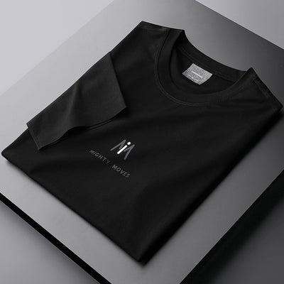 Camiseta Casual Hombre Manga Corta Algodón Mercerizado Estilo Coreano - Image 6