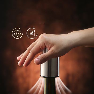 Tapón de Vacío para Vino con Botón Pulsador para Conservar la Frescura - Image 10