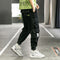 Pantalones Overol Hombre Otoño Tendencia Coreana Talla Grande Cintura Amplia Casual