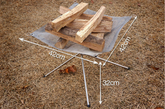 Soporte Portátil para Fogata Plegable