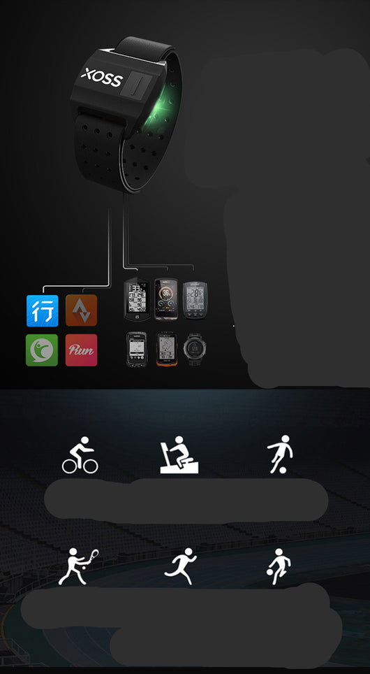 Pulsera Deportiva Walker Xoss con Monitor de Frecuencia Cardíaca para Ciclismo y Running - Image 3