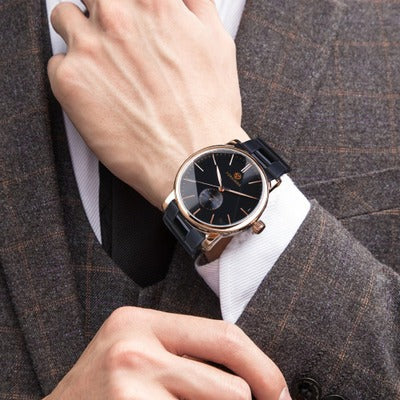 Reloj Automático de Segundero Pequeño para Hombre
