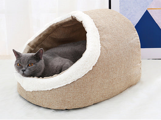 Casa para Mascotas Otoño Invierno - Refugio Cálido para Perros y Gatos - Image 9