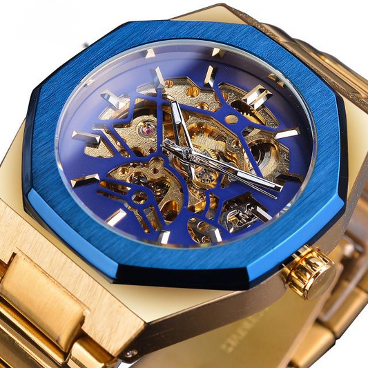 Reloj Mecánico Automático con Esfera Hueca