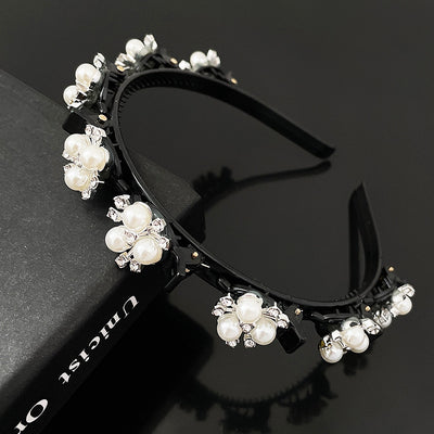 Diadema Lavado Facial con Clip Trenzado - Sujetador de Cabello Práctico - Image 5